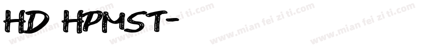 HD HPMST字体转换